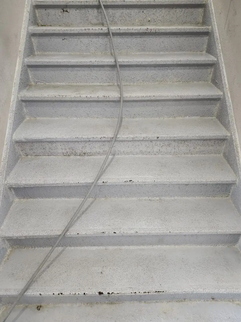 Stairs After an ARP Pressure Wash in DFW