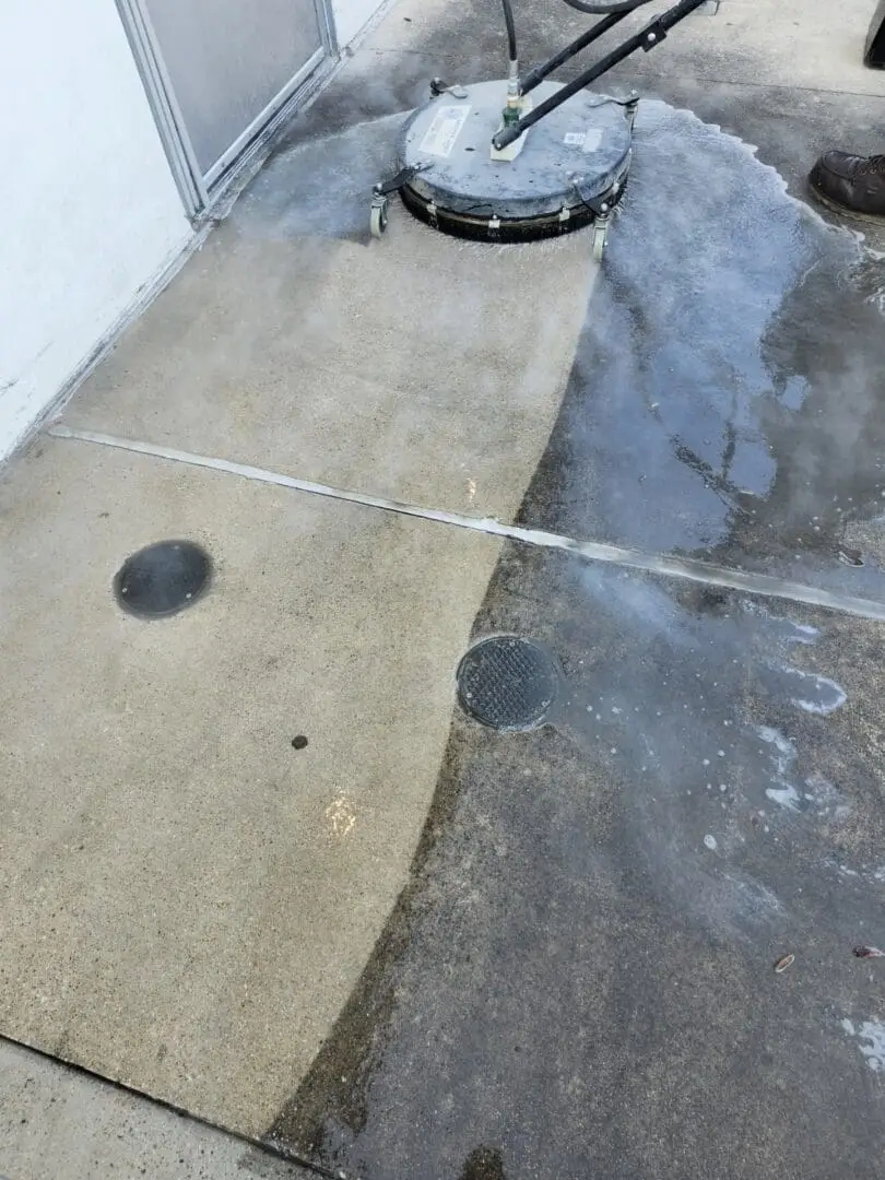 Power Washing Walkway