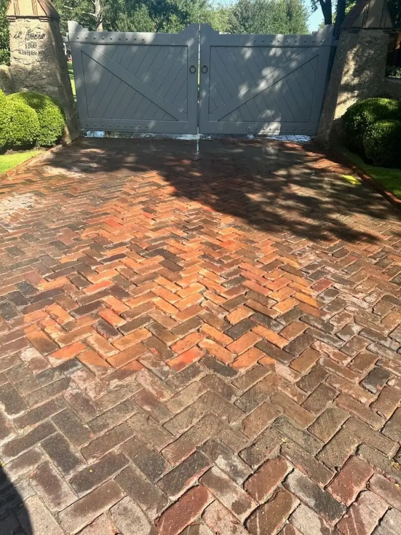 Paver Washing to Prep for Seal and Restore