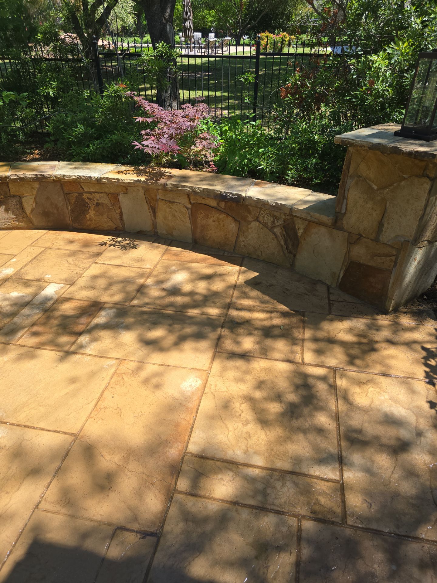 spring washing of flagstone by ARP Wash