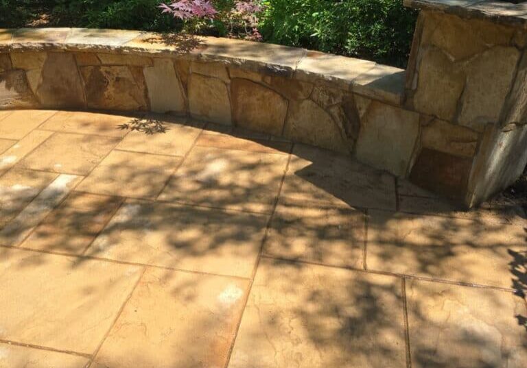 spring washing of flagstone by ARP Wash